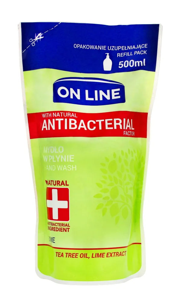 Antibakterinis kalkių skystas muilas - papildymas 500ml - Kosmetika