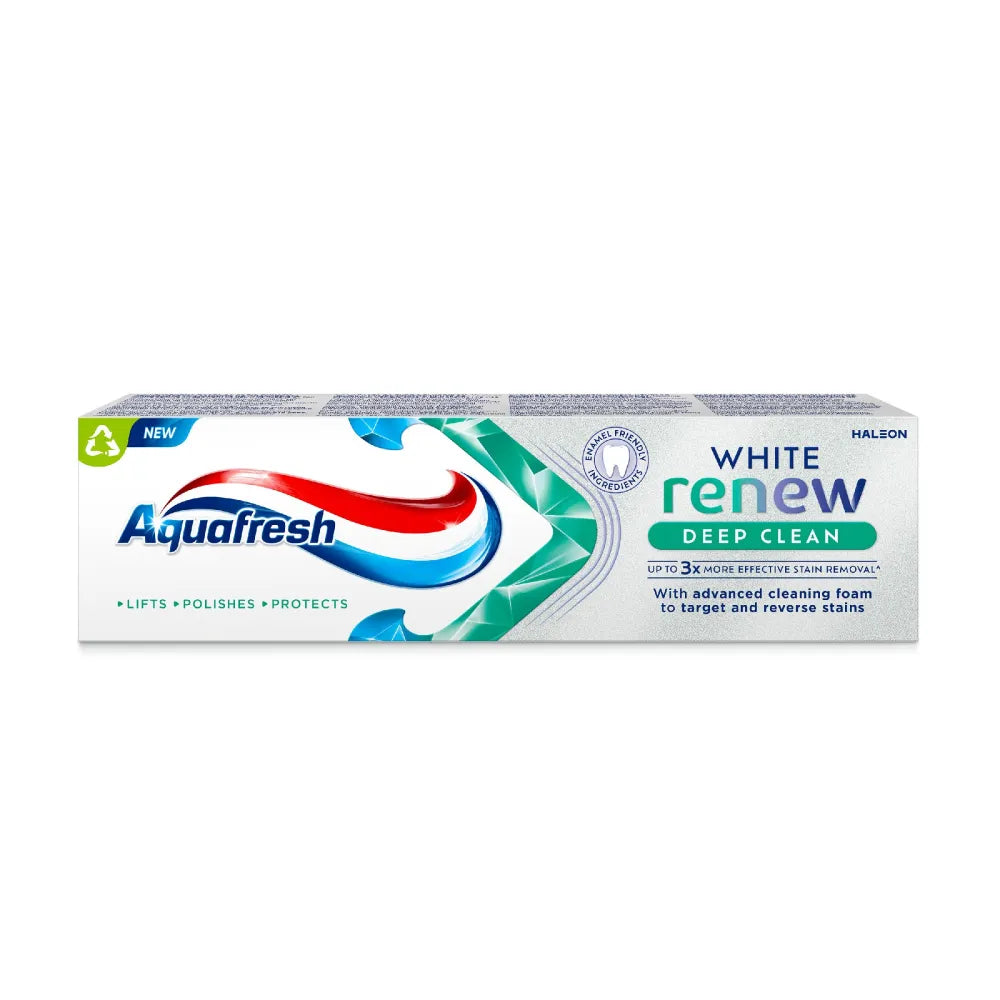 AQUAFRESH White Renew Whitening Toothpaste - Deep Clean 75 ml. - Higiena