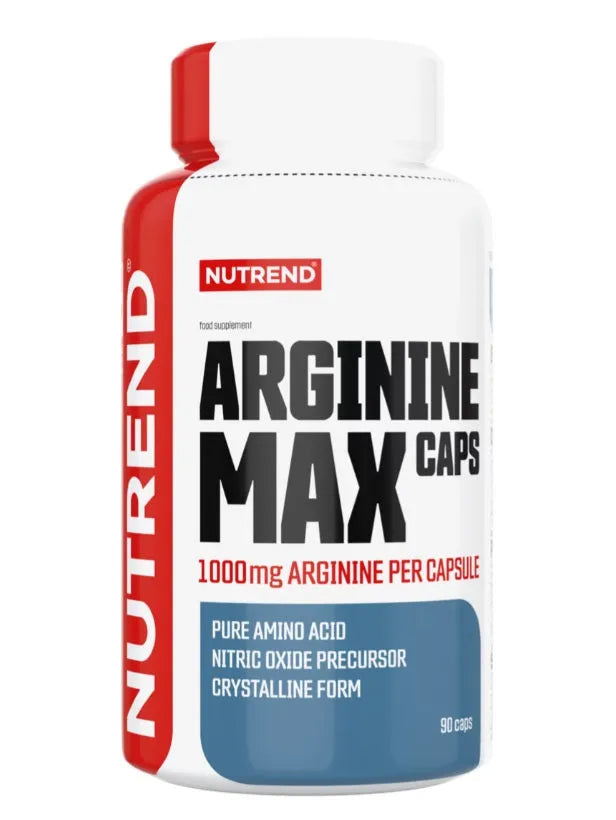 Arginine Max Caps 1000mg - 90 - Nutrend - Sporto papildai