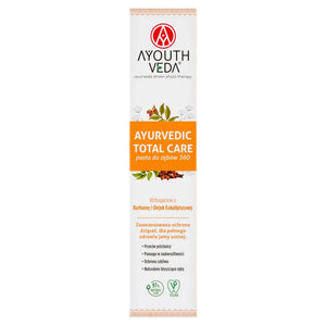 AYOUTHVEDA Ayurvedic Total Care 360 Toothpaste 100 g. - Higiena