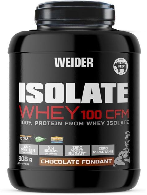 Isolate Whey 100 CFM, Chocolate Fondant - 908g - Weider