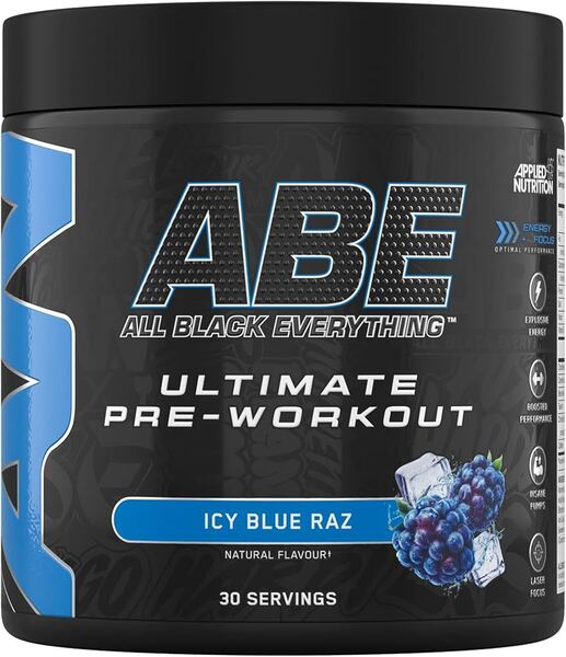 ABE - All Black Everything, Icy Blue Raz - 375g - Applied Nutrition