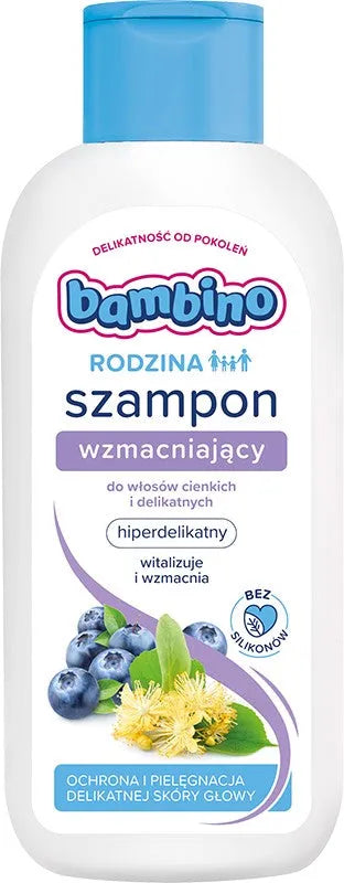 Bambino Family Strengthening Shampoo for thin and fine hair 400ml - Vaikui ir mamai