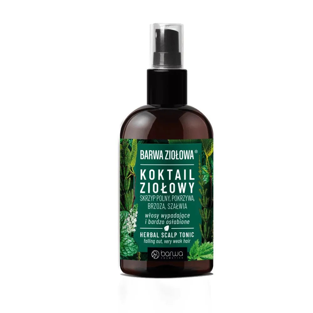 BARWA Herbal Cocktail labai silpniems ir slenkantiems plaukams 95ml - Kosmetika