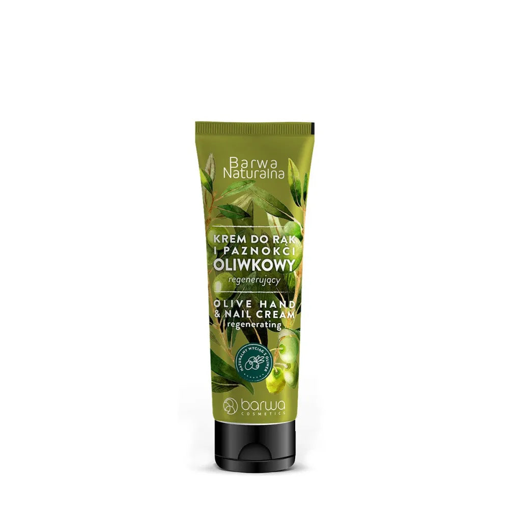 BARWA Natural Olive Cream for hands and nails - regeneruojantis 100ml - Kosmetika