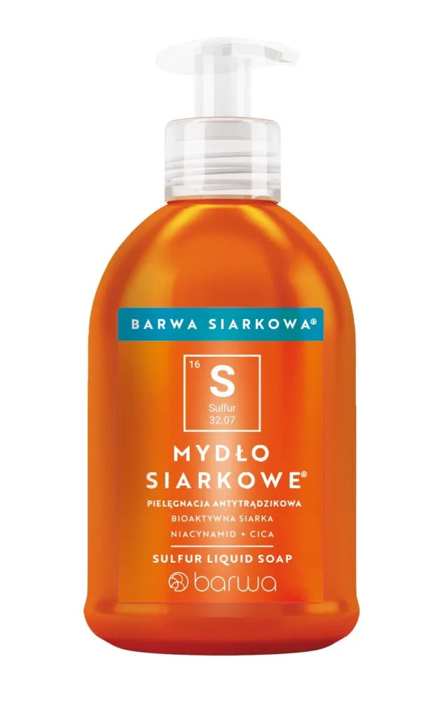 BARWA skysta sieros muilas 300 ml - Kosmetika