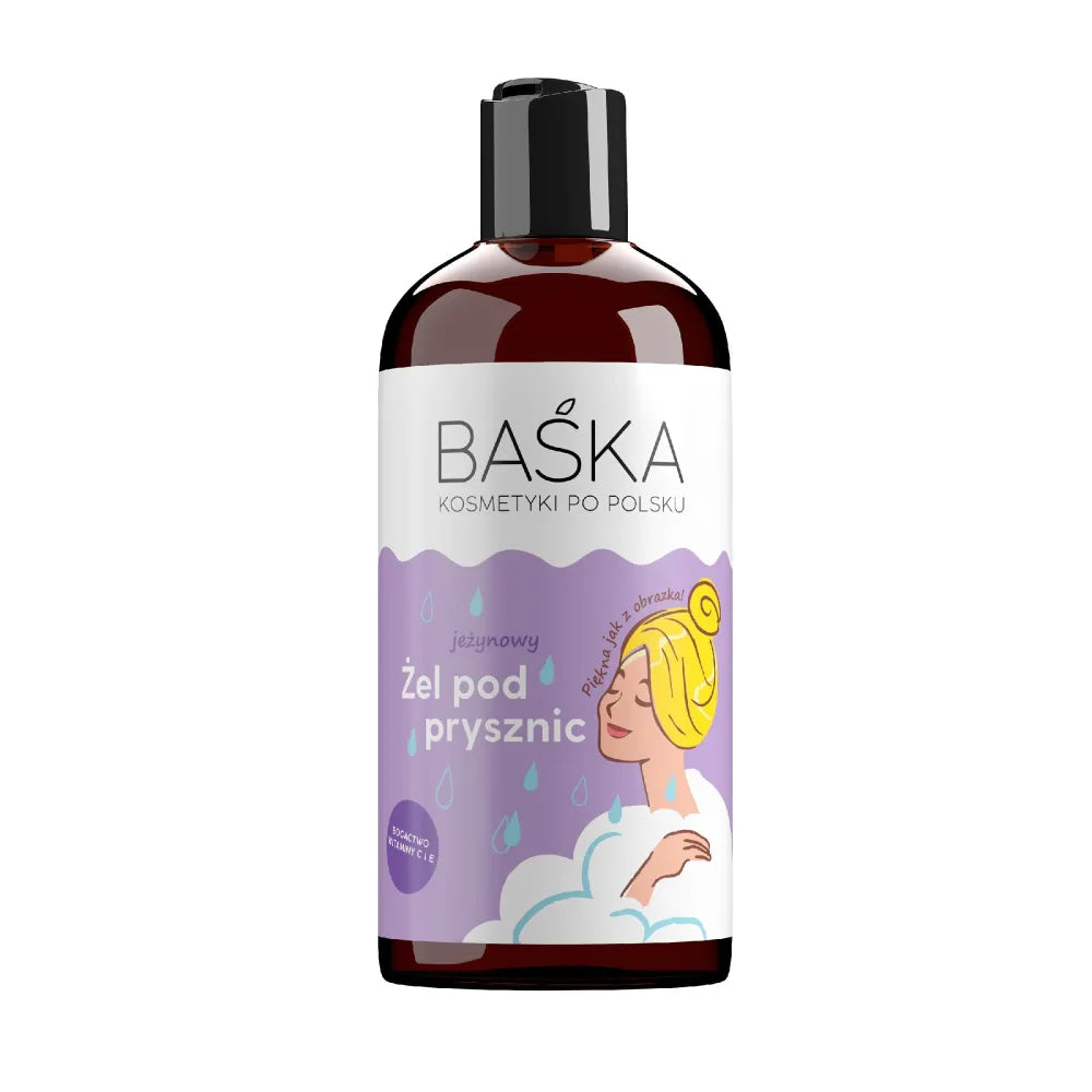 BAŚKA Cosmetics Lietuvių Juodųjų serbentų dušo gelis 500ml - Kosmetika