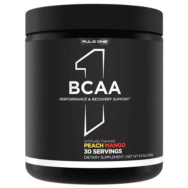 BCAA Peach Mango - 240g - Rule One - Sporto papildai