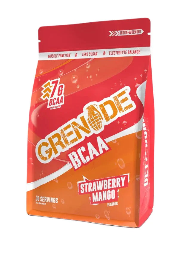 BCAA Strawberry Mango - 390g - Grenade - Sporto papildai
