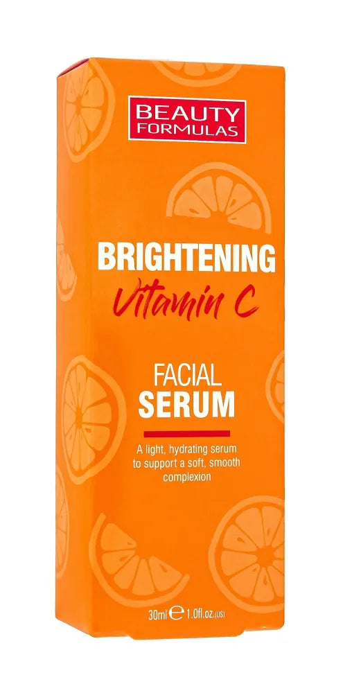Beauty Formulas Brightening Vitamin C Šviesinantis veido serumas su Vitaminu 30ml - Kosmetika