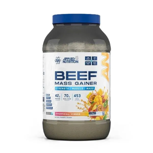 Beef Mass Gainer Tropical Vibes - 3130g - Applied Nutrition - Sporto papildai