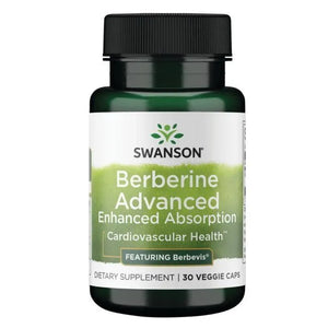 Berberine Advanced - Padidinto įsisavinimo - N30 - Berberinas - Swanson - Papildai