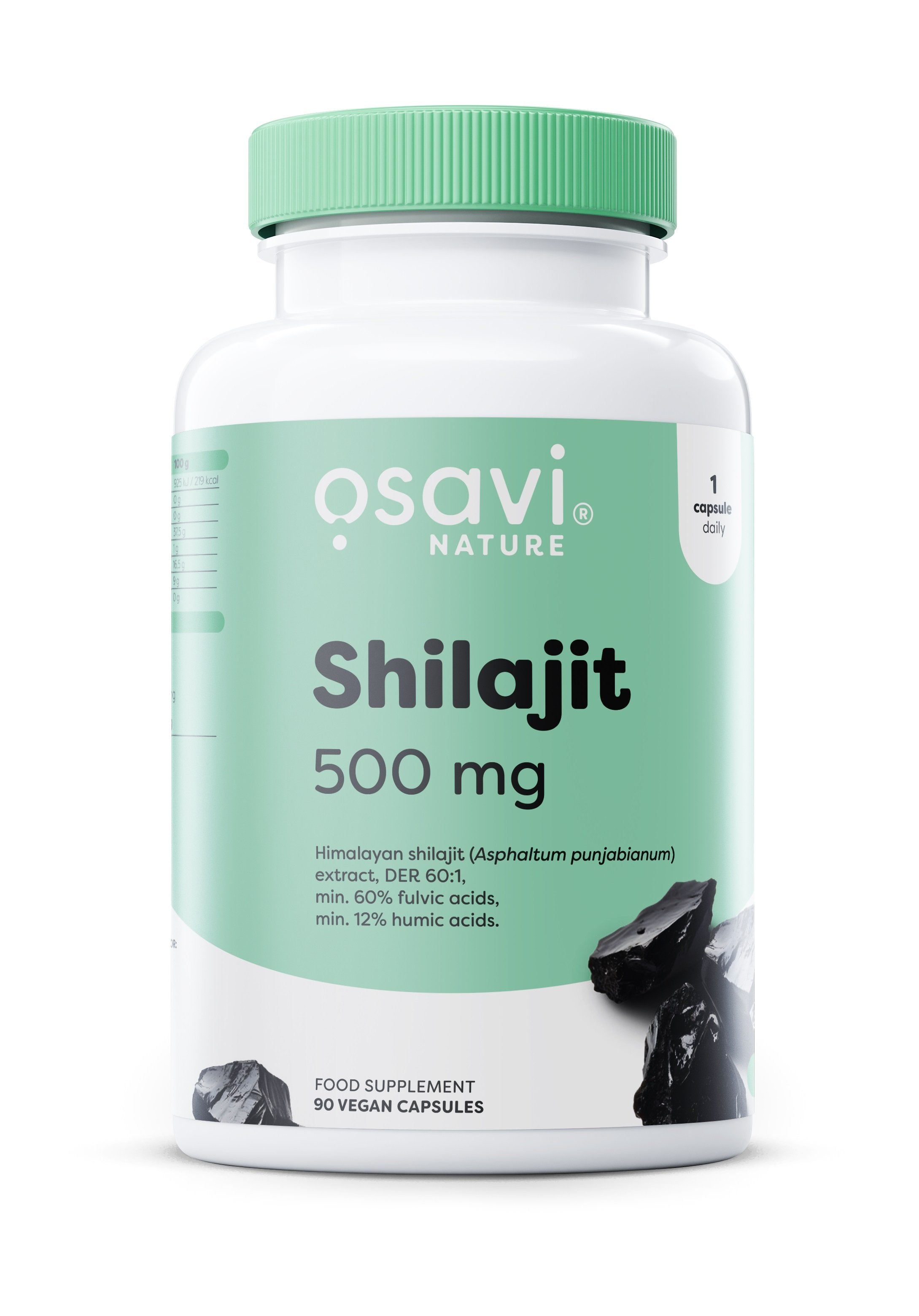Shilajit, 500mg - 90 vegan caps - Osavi