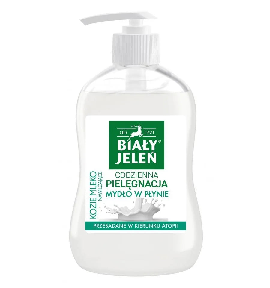 Biały Jeleń Daily Care Hipoalerginis skystas muilas Ožkos pienas 300ml - Kosmetika