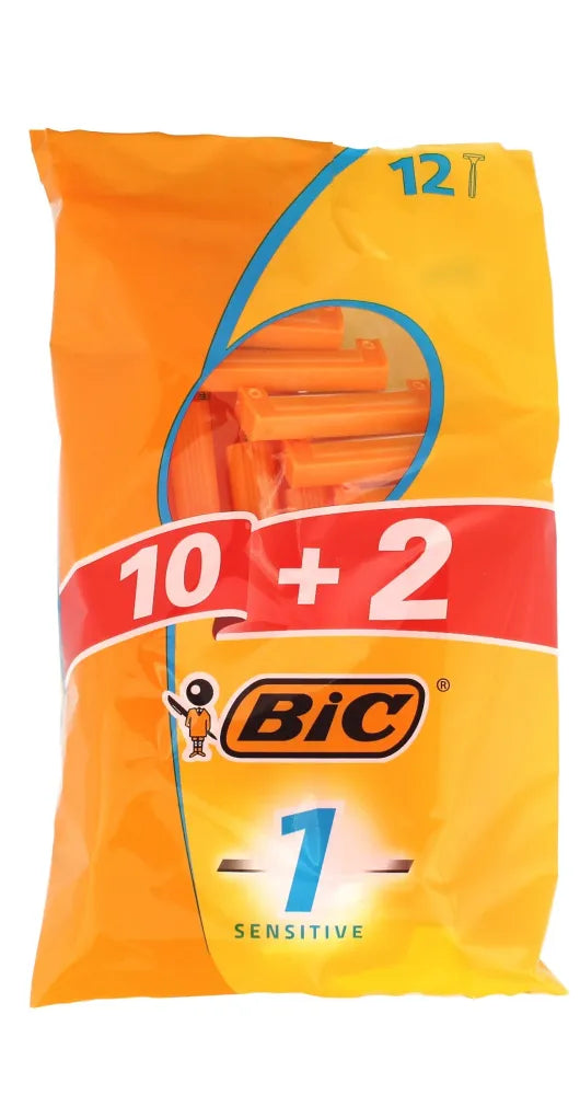 BIC Razor 1 Sensitive pakuotė - 12 vnt. - Kosmetika