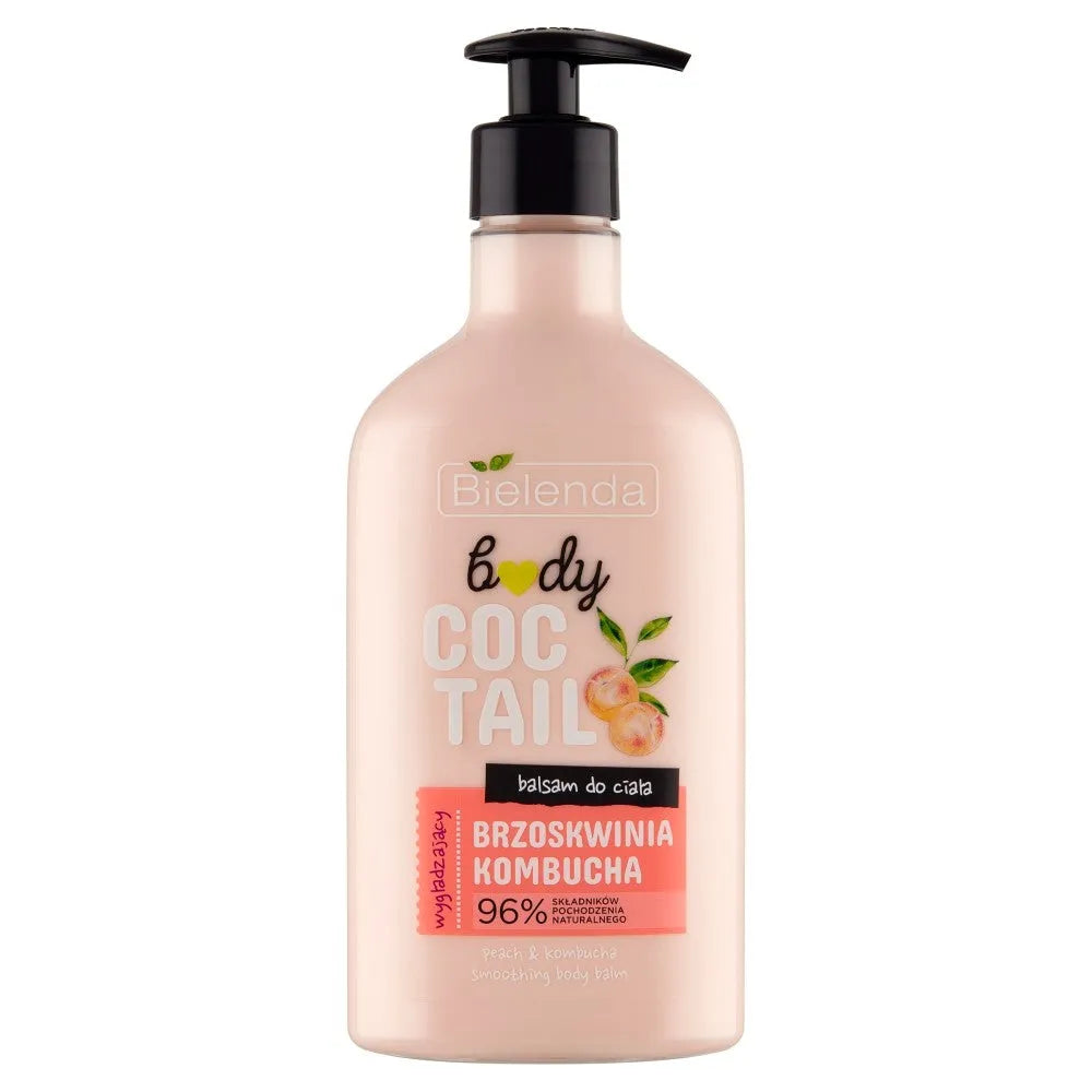 Bielenda Body Coctail Smoothing balm Persikas & Kombucha 400ml - Kosmetika