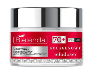 BIELENDA COLLAGEN SM Kremas 70+ Infuzija-reg dienai nakčiai 50m - Kosmetika