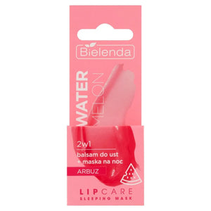 BIELENDA Lip Care Lūpų balzamas + Naktinė kaukė 2in1 Arbūzas 10g - Kosmetika