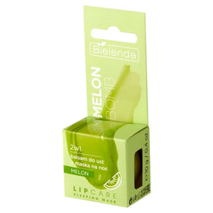 BIELENDA Lip Care Lūpų balzamas + Naktinė kaukė 2in1 Melon Bomb 10g - Kosmetika