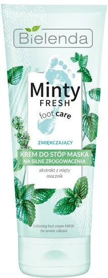Bielenda Minty Fresh Foot Care Minkštinanti kremas-maska kojoms 100ml - Kosmetika