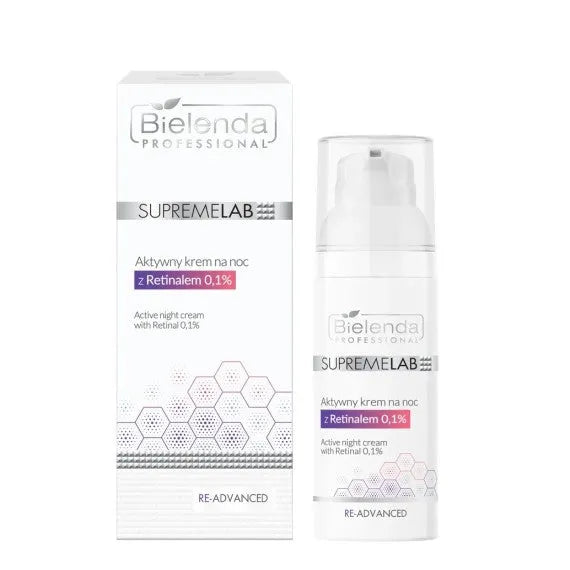 BIELENDA PROFESSIONAL RE-ADVANCED Naktinis Kremas su Retinalu 50ml - Kosmetika