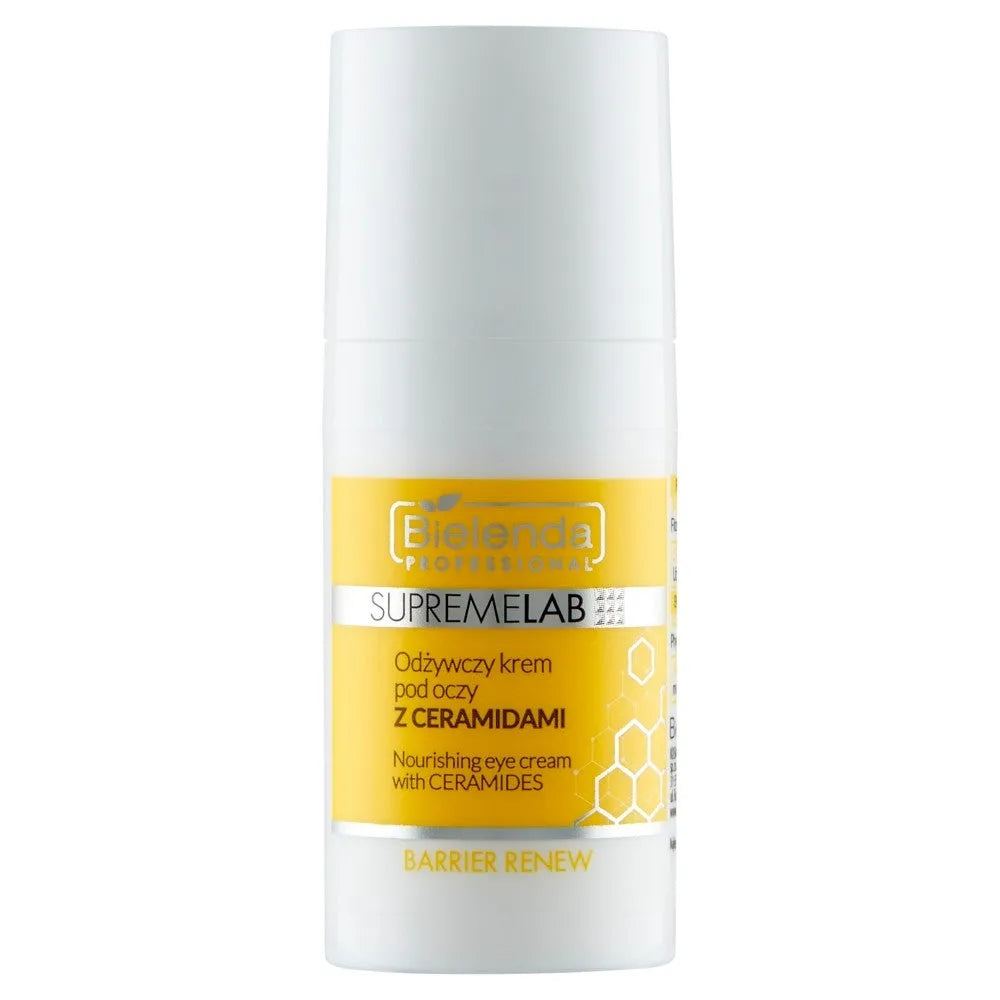 BIELENDA PROFESSIONAL Supremelab Barrier Renew Maitinamasis paakių kremas su ceramidais 15 ml - Kosmetika