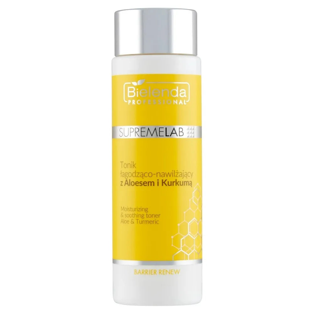 BIELENDA PROFESSIONAL Supremelab Barrier Renew Tonic raminantis-drėkinantis su Aloe ir Ciberžole 200 ml - Kosmetika