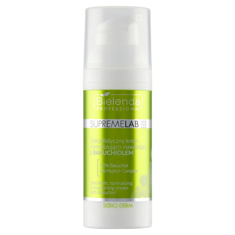 BIELENDA PROFESSIONAL Supremelab Sebio Specialist kremas normalizuojantis-drėkinantis 50 ml - Kosmetika