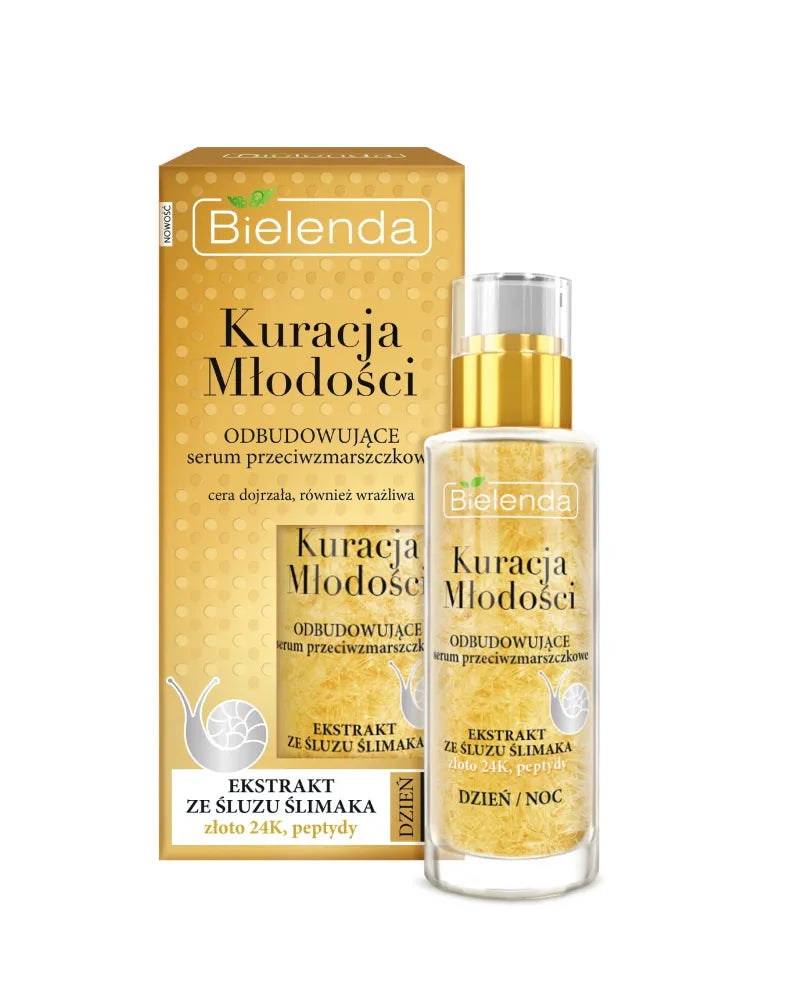 Bielenda Youth Renewal Rebuilding Anti-Wrinkle Serum dienai ir nakčiai 30ml - Kosmetika