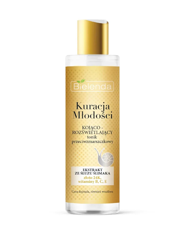 BIELENDA Youth Treatment Raminantis-Šviesinantis Priešraukšlinis Tonikas 200ml - Kosmetika