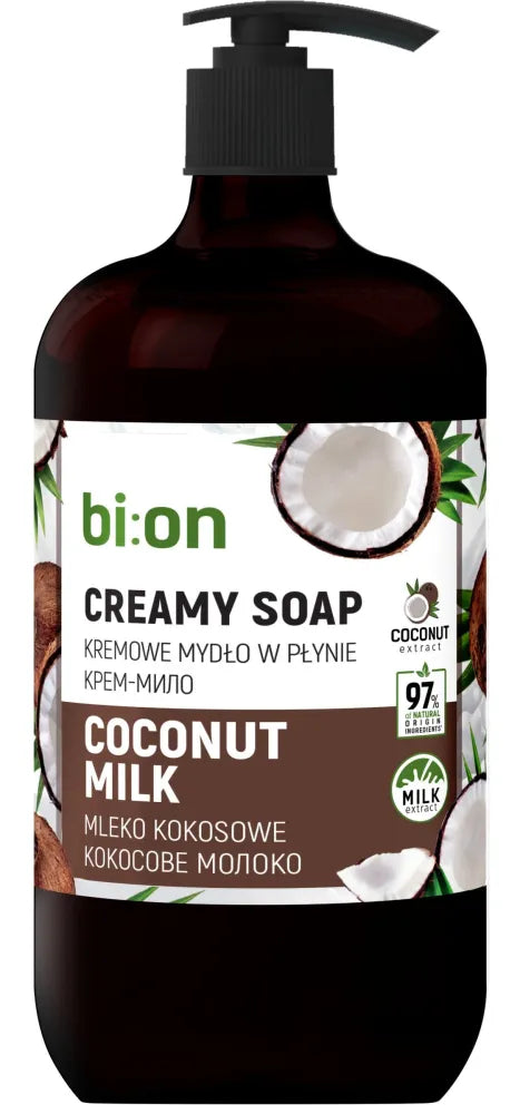 BIO NATURELL Cream liquid soap with pump Coconut 946 ml - Higiena