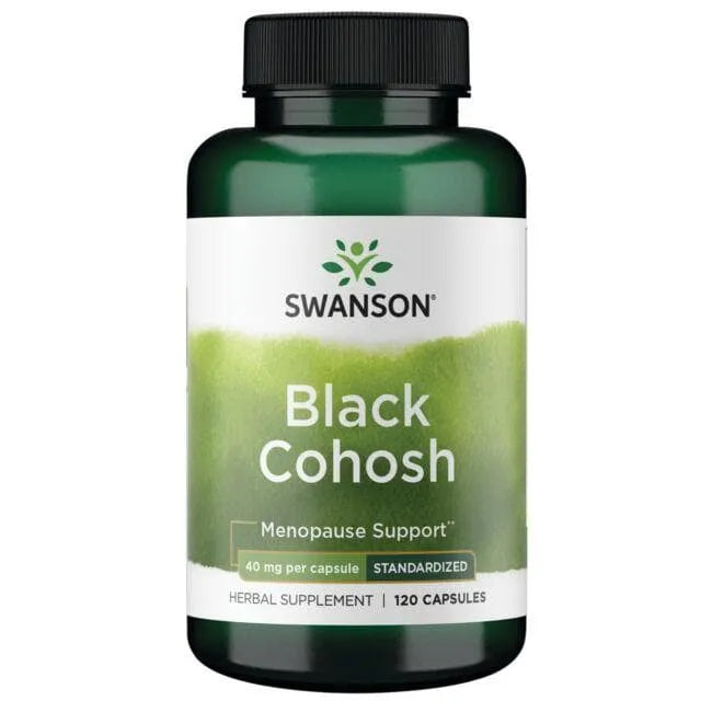 Black Cohosh - Menopauzei - 40 mg - N120 - Swanson - Papildai