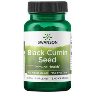 Black Cumin Seed - Kmynų sėklos - 400 mg - N60 - Swanson - Papildai