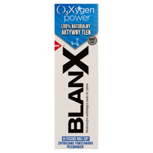BLANX Whitening Protective Toothpaste O3Xygen Power 75ml dantų pasta balinimui su galia - Kosmetika