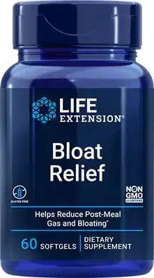 Bloat Relief - 60 softgels - Life Extension - Papildai