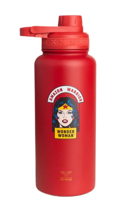 Bohtal Insulated Sports Bottle - DC Comics Wonder Woman Amazon Warrior - 960 ml - SmartShake - Sporto papildai