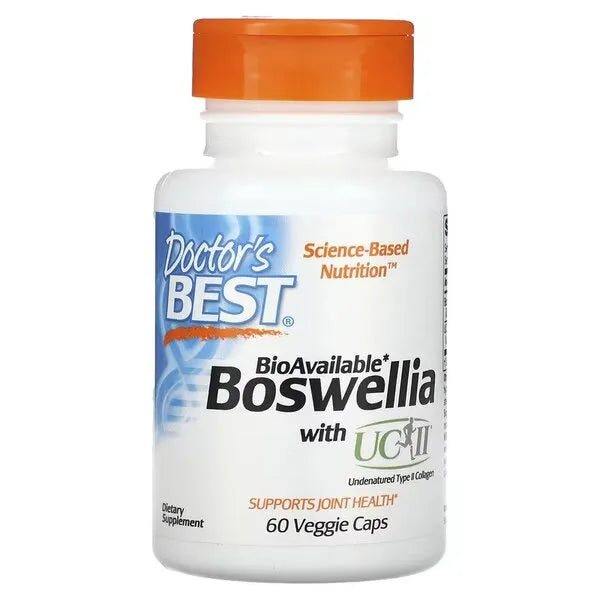 Boswellia with UC-II - 60 vcaps - Doctor’s Best - Papildai