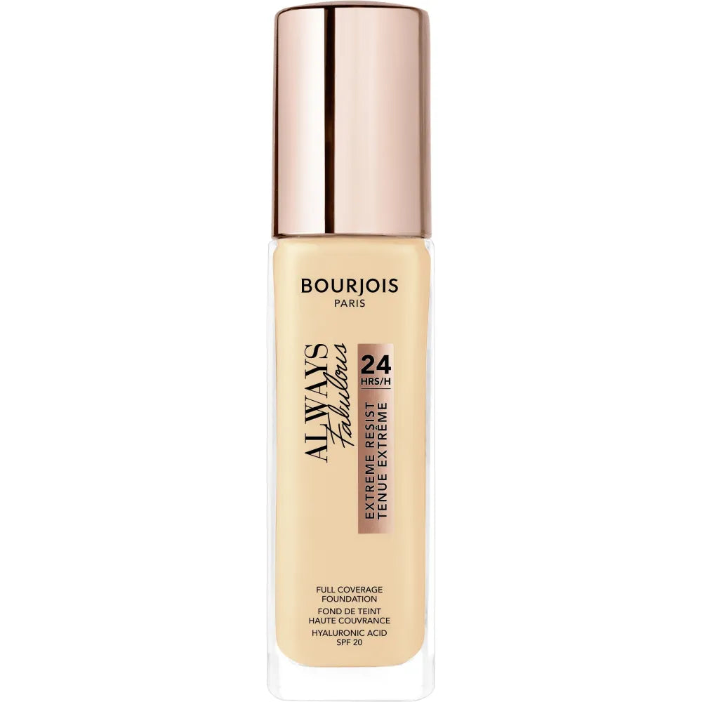 Bourjois Foundation Always Fabulous 24H no. 120 Šviesiai dramblio kaulo 30ml - Kosmetika
