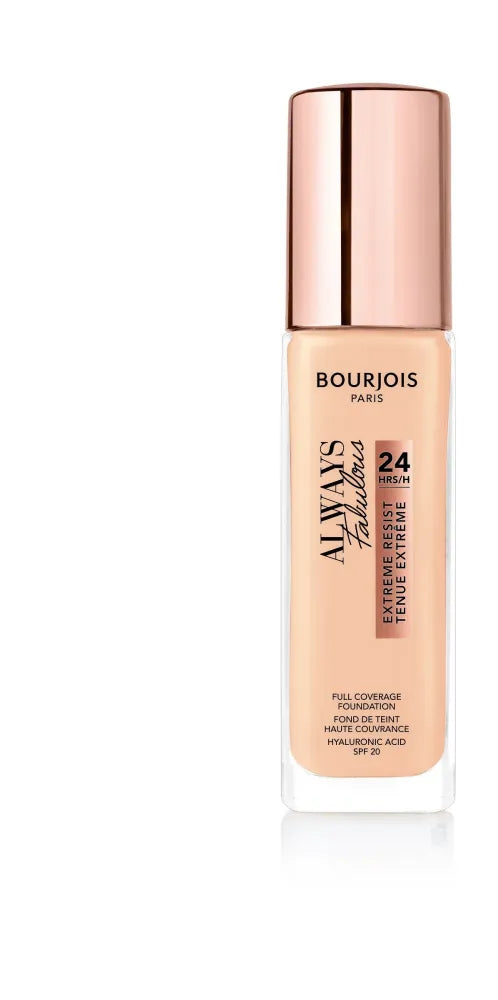 Bourjois Foundation Always Fabulous 24H nr. 100 Rožinė dramblio kaulo 30ml - Kosmetika