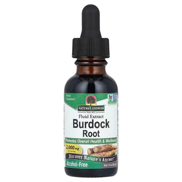 Burdock Root 2000mg - 30 ml. - Nature’s Answer - Papildai