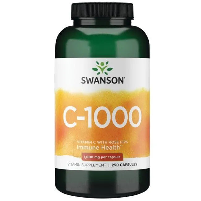 C-1000 - Vitaminas C - 1000 mg - N250 - Swanson - Papildai