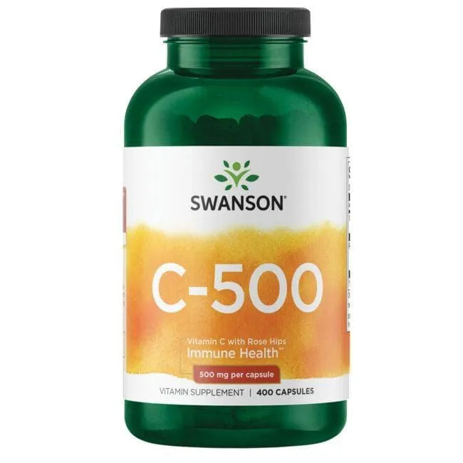 C-500 - Vitamin C - 500 mg - N400 - Swanson - Papildai