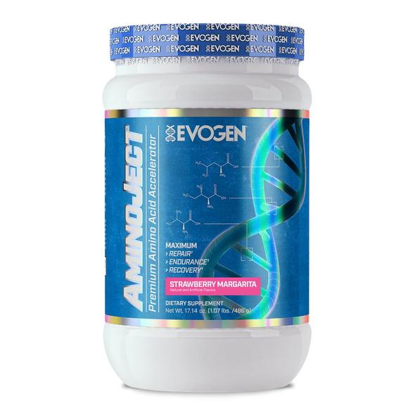 AminoJect, Strawberry Margarita - 486g - Evogen