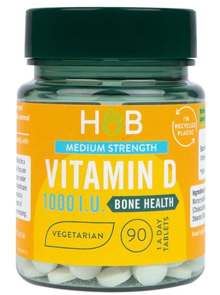 Vitamin D, 25mcg - 90 tabs - Holland & Barrett | Vaistine1.lt | WestPharmacy.eu