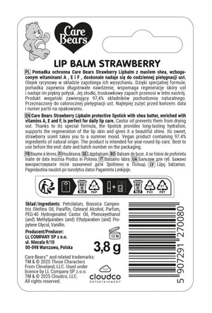 Care Bears Strawberry Protective Lip Balm - Vaikui ir mamai