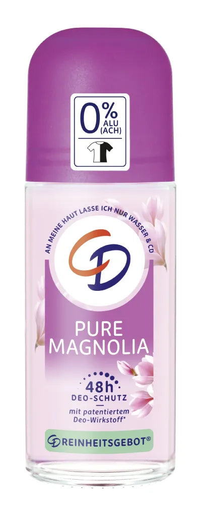 CD Roll-on Deodorant 48H Pure Magnolia 50 ml - Kosmetika