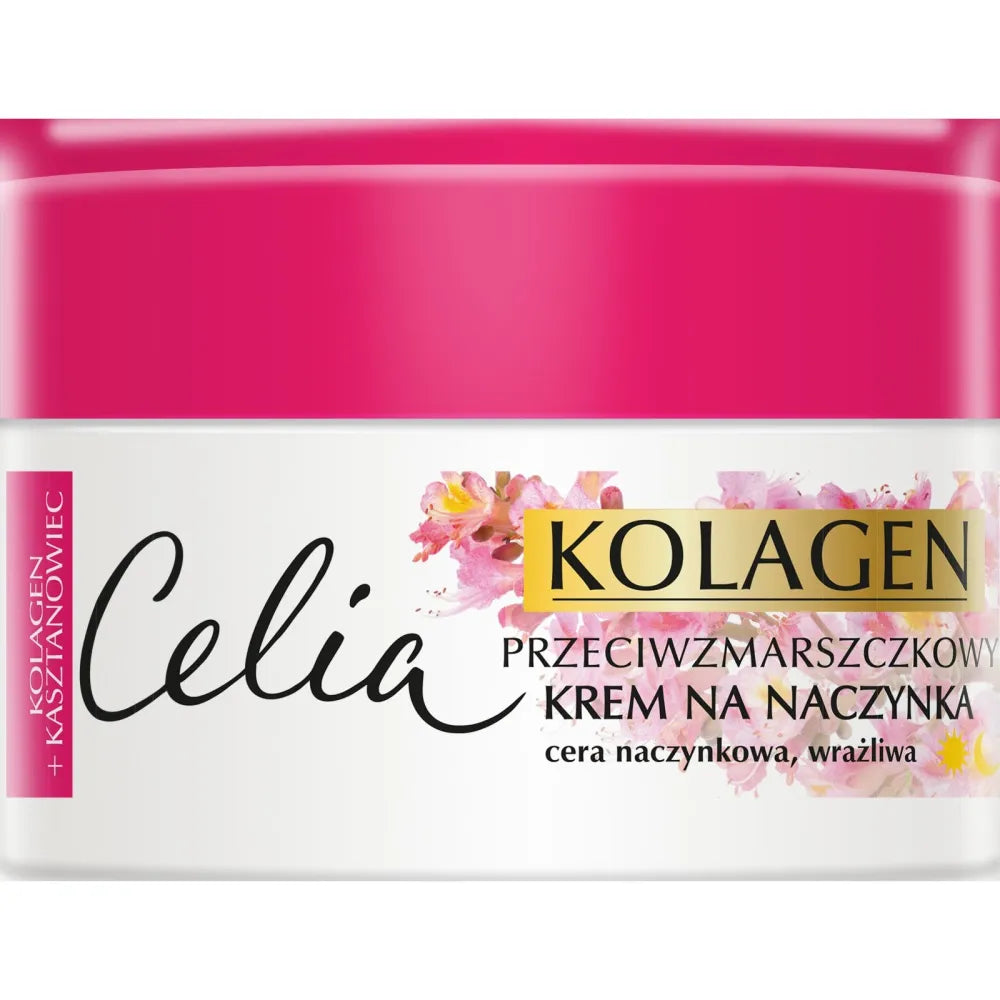 CELIA Collagen Anti-Wrinkle Face Cream - Couperose Skin 50 ml - Kosmetika