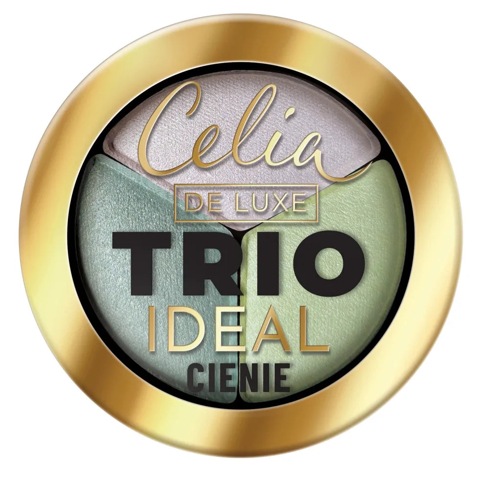 CELIA De Luxe Eyeshadow Trio Ideal Nr. 302 - Kosmetika
