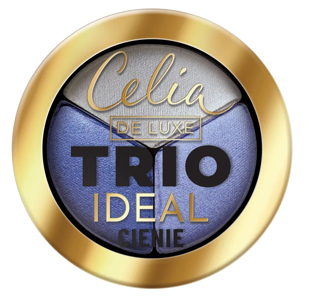 CELIA De Luxe Eyeshadow Trio Ideali Nr. 304 - Kosmetika
