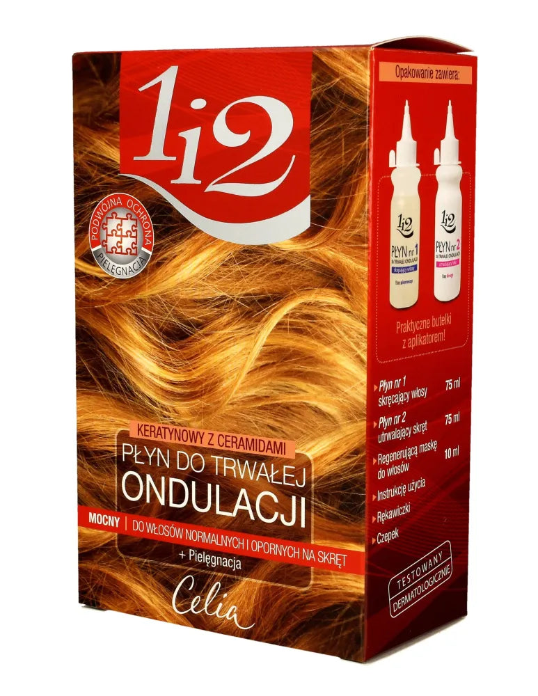 Celia For Hair 1i2 Keratin permė skystis su ceramidais - stiprus - Kosmetika